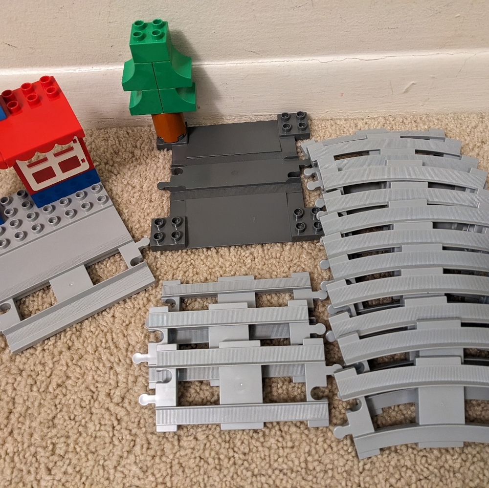 Lego Duplo Train Track Pieces